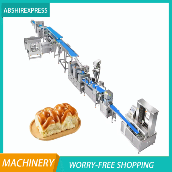 Automatic Commercial Bread Making and Baking Production Line