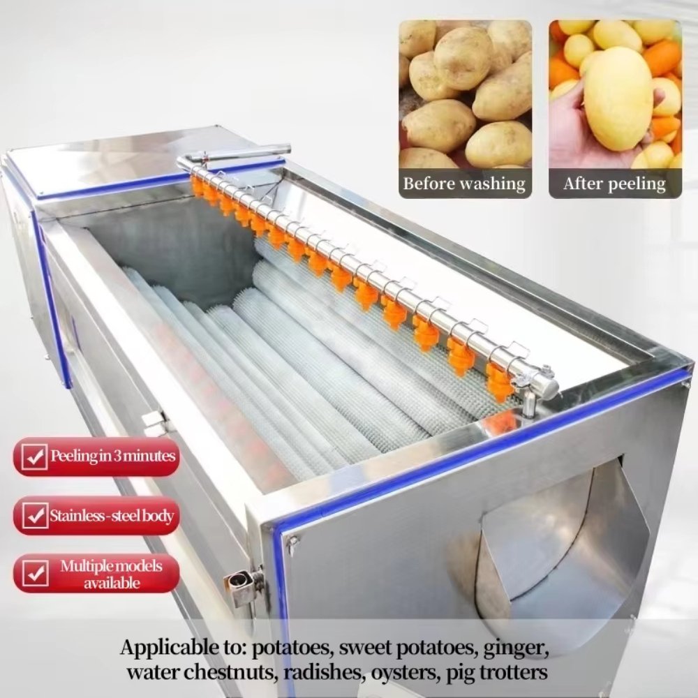 Potato Washing Cleaning Machine