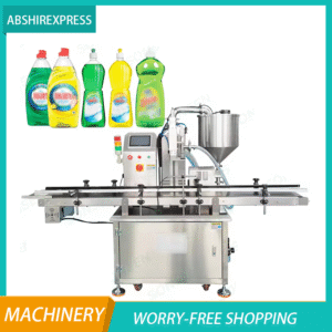 Fully Automatic Vertical Liquid Filling Machine for Disinfectant Bottles