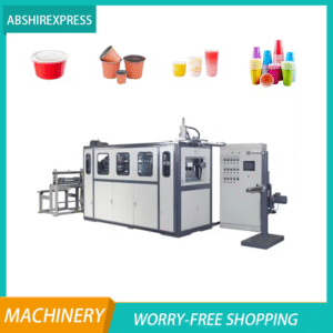 Fully Automatic Thermoforming Machine for Disposable Plastic Coffee Cups