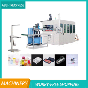 Fully Automatic Hydraulic Thermoforming Machine for Disposable Plastic Cups, Bowls, and Plates
