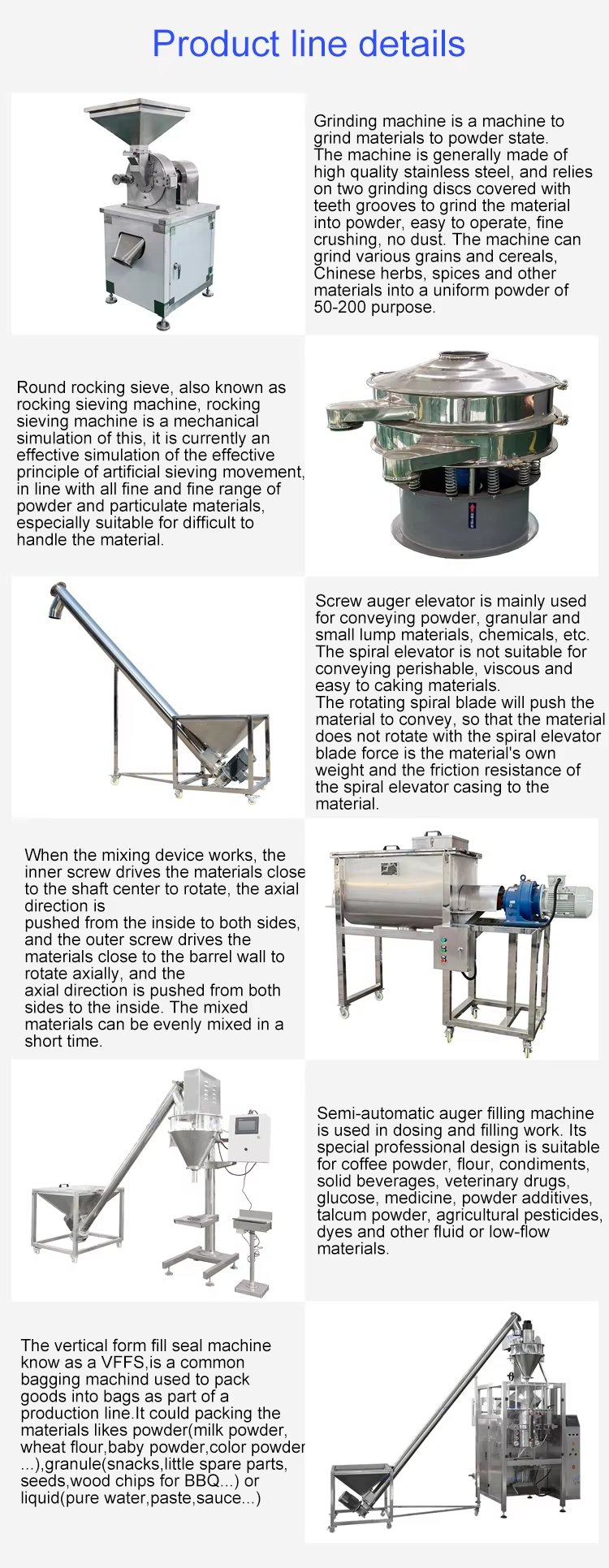 Powder Mixer and Filler Line
