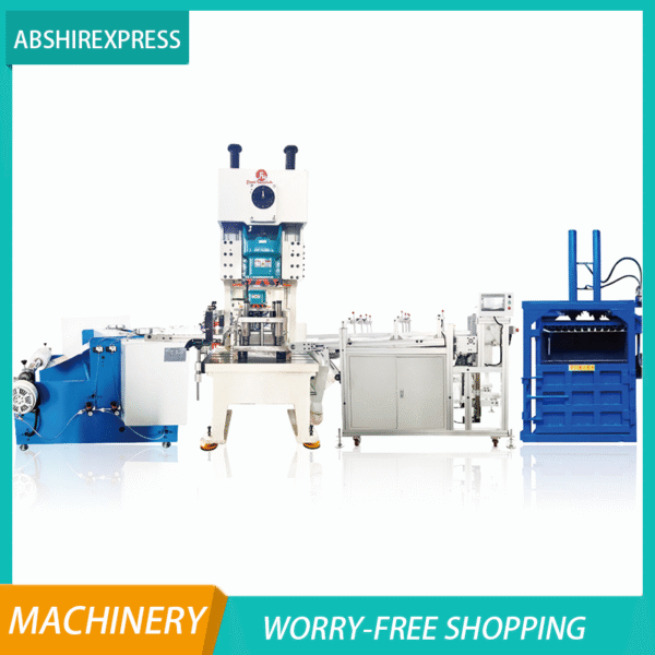 Automatic Aluminum Foil Tray Manufacturing Line