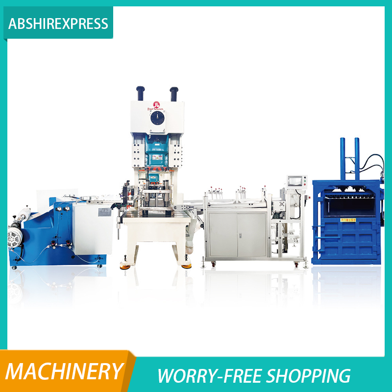 Automatic Aluminum Foil Tray Manufacturing Line