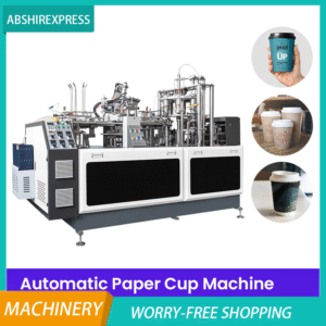 High-Speed Single Plate Open Cam Paper Cup Machine