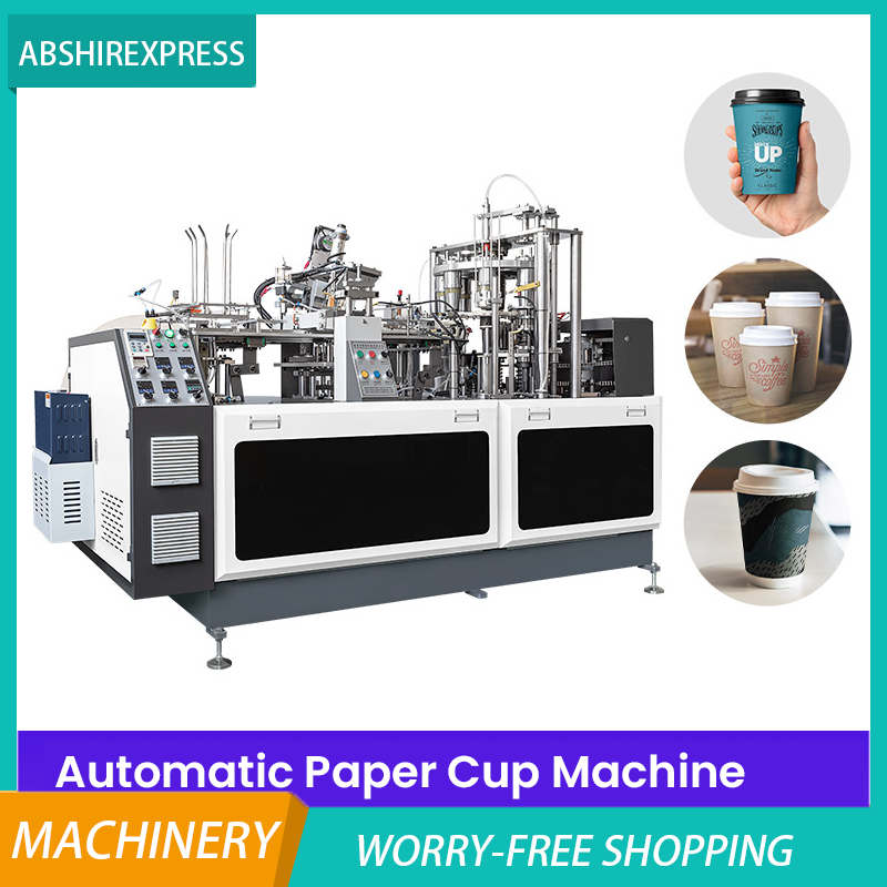 High-Speed Single Plate Open Cam Paper Cup Machine